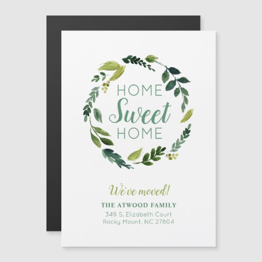 Sweet Greenery Magnetic New Address発表 (正面/裏面)