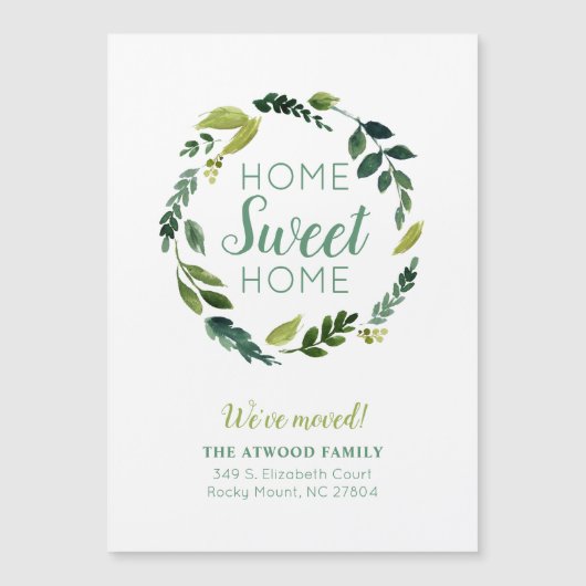 Sweet Greenery Magnetic New Address発表 (正面)