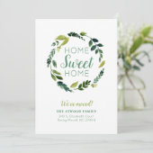 Sweet Greenery New Address Moving発表 案内状 (スタンド正面)