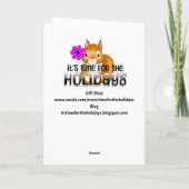 Sweet Groundhog Day | Wishing for Spring! カード (裏面)