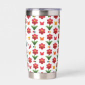 Sweet Gummy Flower Insulated Tumbler 保温保冷タンブラー (左面)