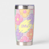 Sweet Gummy Flower Insulated Tumbler 保温保冷タンブラー (正面)