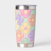 Sweet Gummy Flower Insulated Tumbler 保温保冷タンブラー (左面)
