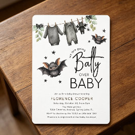 Sweet Halloween Batty Over Baby | ベビーシャワー 招待状