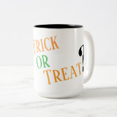 Sweet Halloween - Trick or Teat? mug ツートーンマグカップ (正面右)