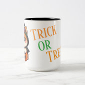 Sweet Halloween - Trick or Teat? mug ツートーンマグカップ (中央)