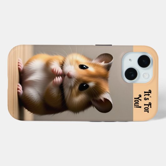 Sweet Hamster iPhone / iPadケース Case-Mate iPhoneケース (裏面 (横))