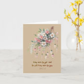 Sweet Hanging Petal Parade Draw Near to God カード (黄色い花)