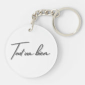 Sweet Harmony – Stroopwafel on Piano Key Holder Ke キーホルダー (裏面)