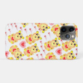 Sweet Heart Bear Nursery Pattern Case-Mate iPhoneケース (裏面(横))