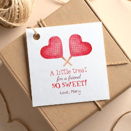 Sweet heart friendship treat Favor タグ