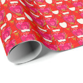 Sweet Hearts Pattern ラッピングペーパー (ロールコーナー)