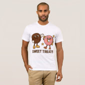 Sweet Heroes - Cookie & Dout's Delicious Adventure Tシャツ (正面フル)