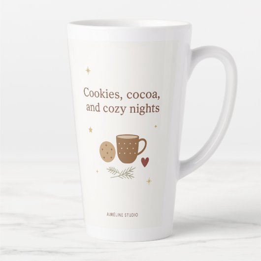 Sweet Holiday | クッキーとココアと温かな夜に カフェラテマグ (右)