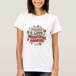 Sweet Holiday Vibes クリスマス Tシャツ