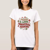 Sweet Holiday Vibes Christmas Tシャツ (正面)
