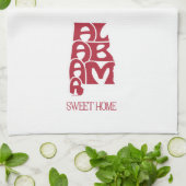 Sweet Home Alabama Crimson キッチンタオル (折り畳み)