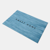 Sweet Home Blue Doormat | doormat ドアマット (アングル)