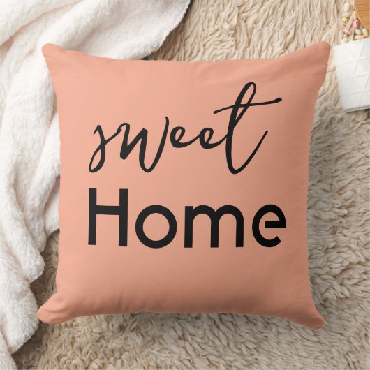 Sweet Home – Cozy Decorative Pillow  クッション (ブランケット)