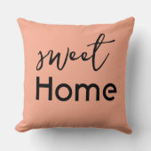 Sweet Home – Cozy Decorative Pillow  クッション (正面)