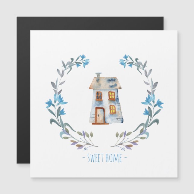 Sweet Home Design   Magnetkarte (正面/裏面)
