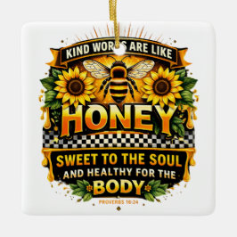 Sweet Honey | 箴言 16:24 オーナメント