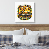 Sweet Honey | 箴言 16:24 キャンバス (インサイチュ (寝室))