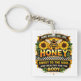 Sweet Honey | 箴言 16:24 キーチェーン