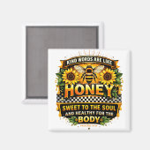 Sweet Honey | 箴言 16:24 マグネット (正面/裏面)