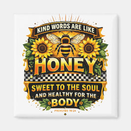 Sweet Honey | 箴言 16:24 マグネット