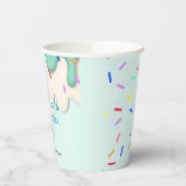 Sweet Ice Cream Birthday 紙コップ (左)