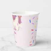 Sweet Ice Cream Birthday 紙コップ (左)