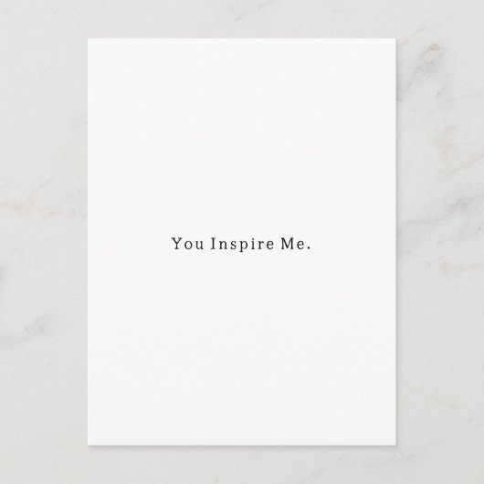 Sweet Inspirational Card ポストカード (正面)