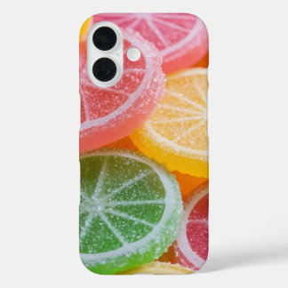 Sweet Jelly Fruit Slices iPhone 16ケース