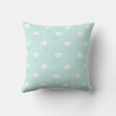 Sweet Kawaii Cloud Pattern Throw Pillow クッション (裏面)