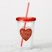 Sweet Kiss Acrylic Tumbler アクリルタンブラー (裏面)