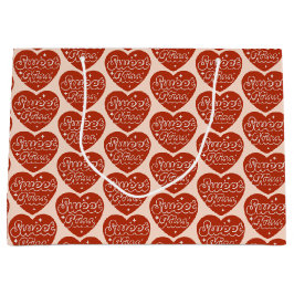 Sweet Kiss Large Gift Bag ラージペーパーバッグ