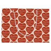 Sweet Kiss Large Gift Bag ラージペーパーバッグ (裏面)