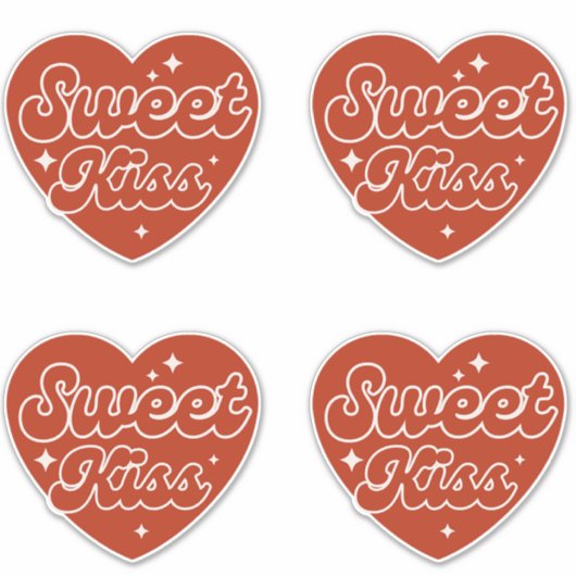 Sweet Kiss Sticker シール (正面)