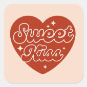 Sweet Kiss Sticker スクエアシール (正面)