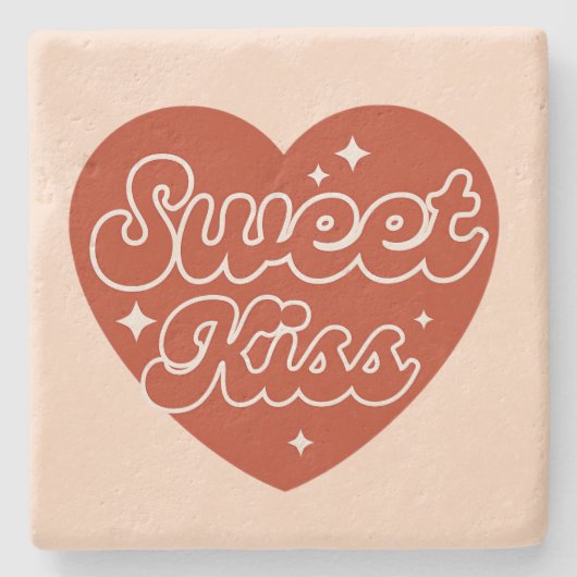 Sweet Kiss Stone Coaster ストーンコースター (正面)