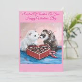 Sweet Kisses Ferret Valentine シーズンカード (スタンド正面)