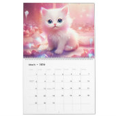 Sweet Kitten Two Page Large Calendar カレンダー (3月 2026)