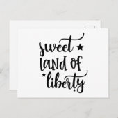 Sweet land of liberty ポストカード (正面/裏面)
