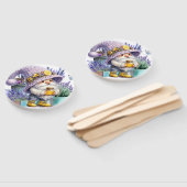 Sweet Lavender Gnome ハンドファン (組立なし)