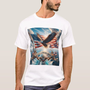 Sweet Liberty USA Tee - Patriotic Statement Piece Tシャツ