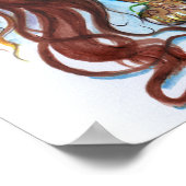 Sweet Life、Mermaid in a Bustub（お風呂に入った人魚） ポスター (角)