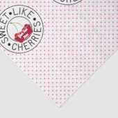 SWEET LIKEさくらんぼレトロヴィンテージスタンプ 薄葉紙 (詳細)