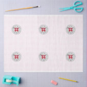 SWEET LIKEさくらんぼレトロヴィンテージスタンプ 薄葉紙 (クラフト)