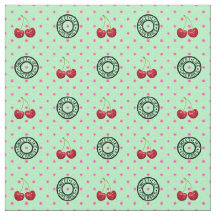SWEET LIKEさくらんぼレトロヴィンテージパターン